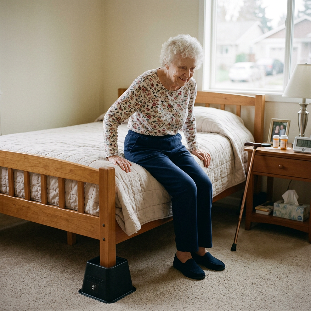 5 Best Bed Risers Rated for Seniors